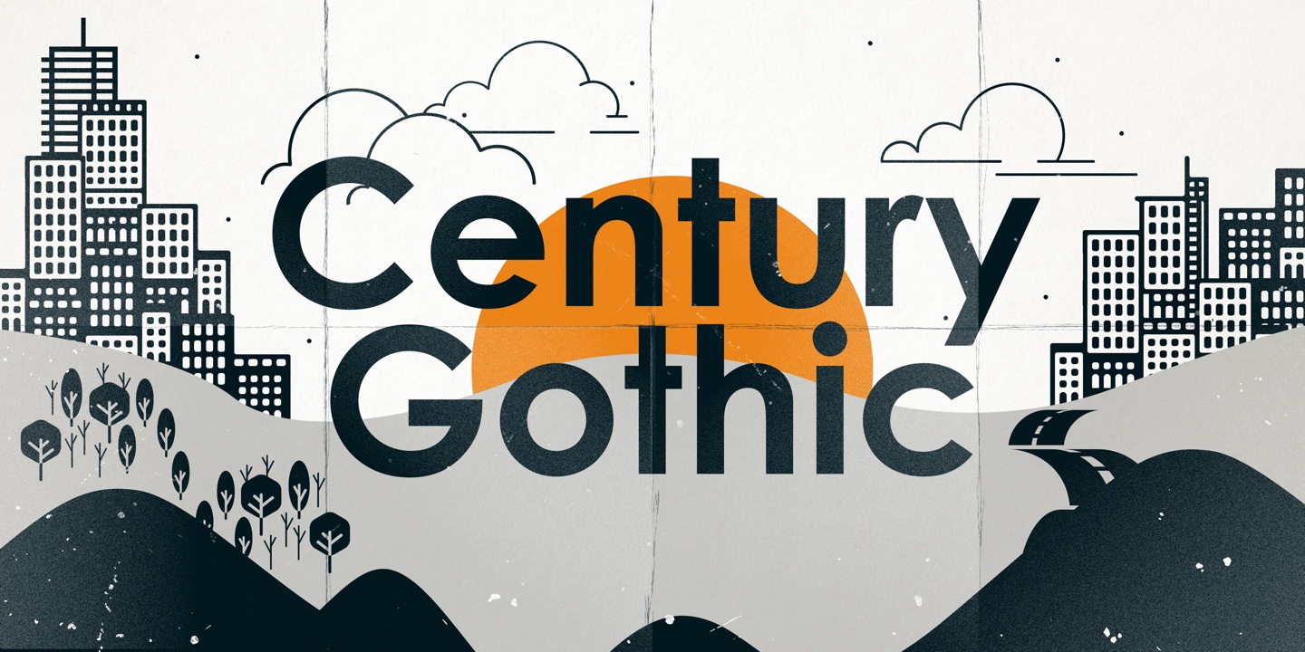 century gothic bold free download