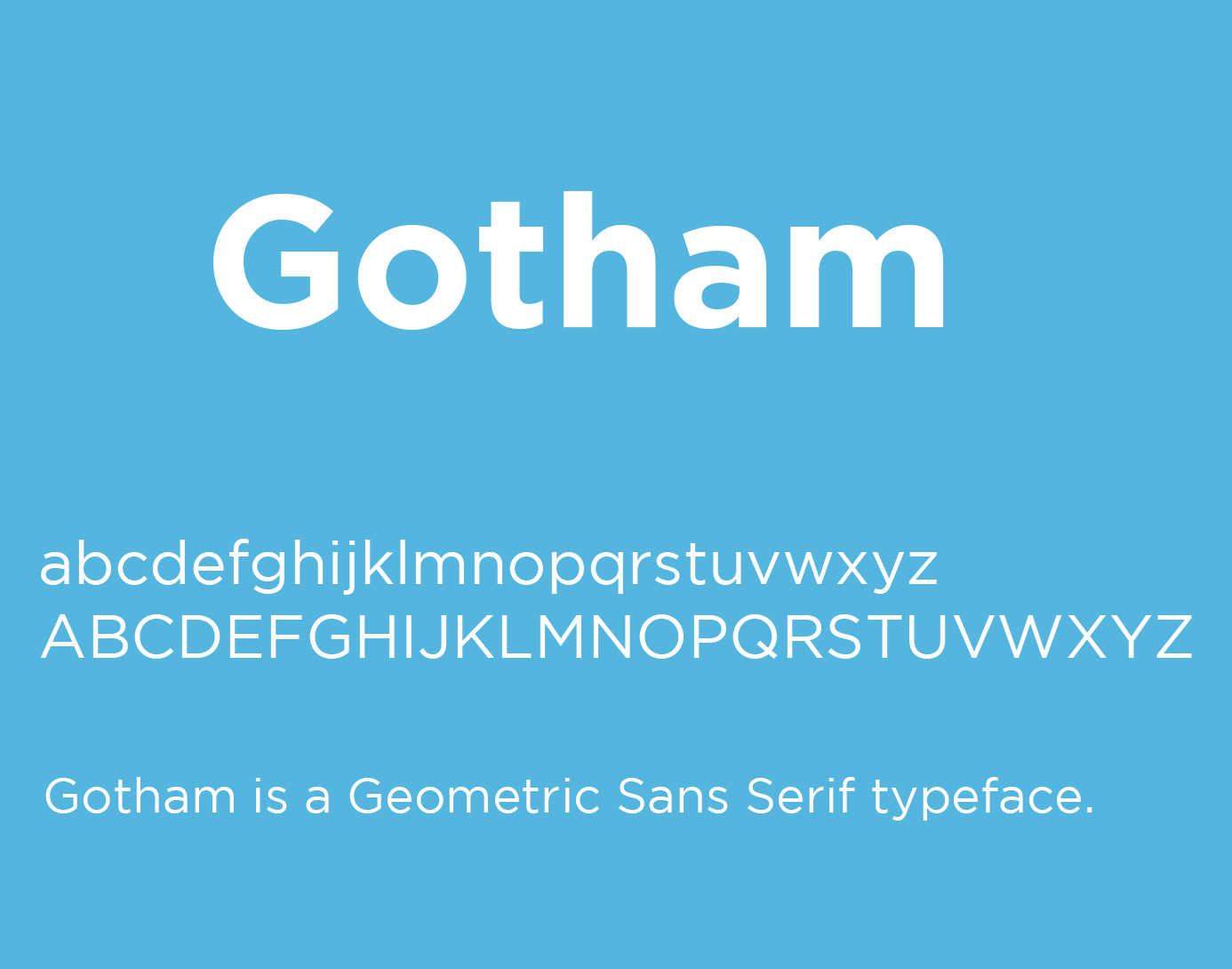 Gotham: for free and for your website or Photoshop.