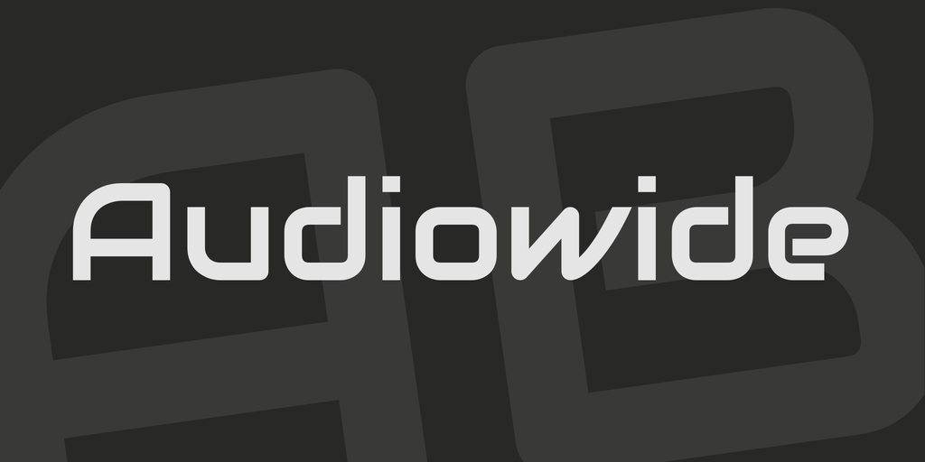 audiowide font download for photoshop