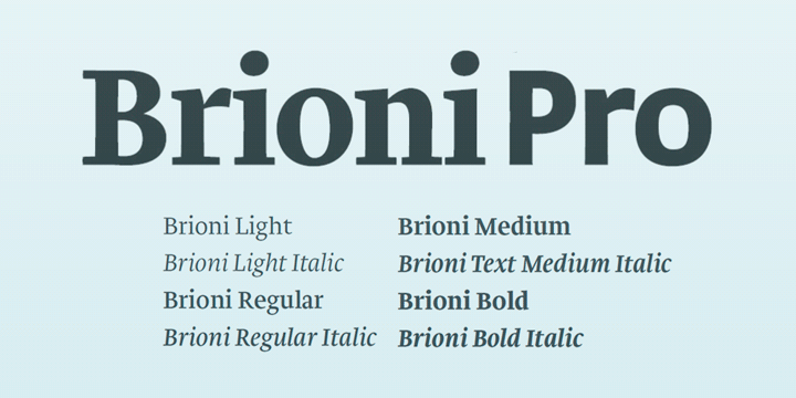 Brioni Text Pro