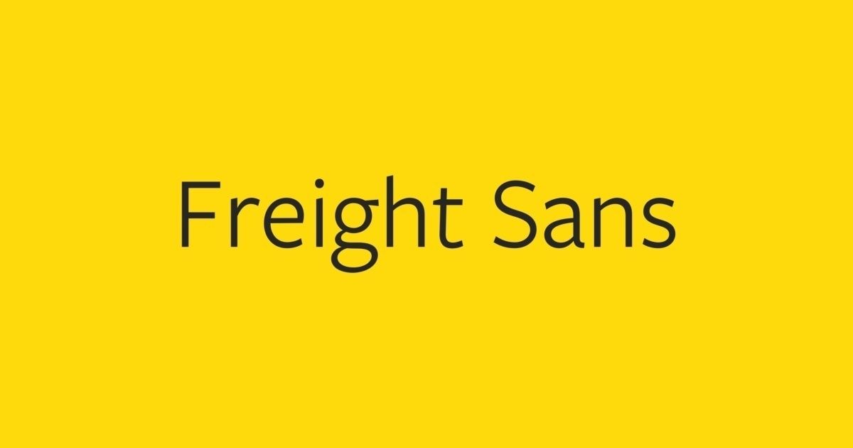 freight sans free download mac