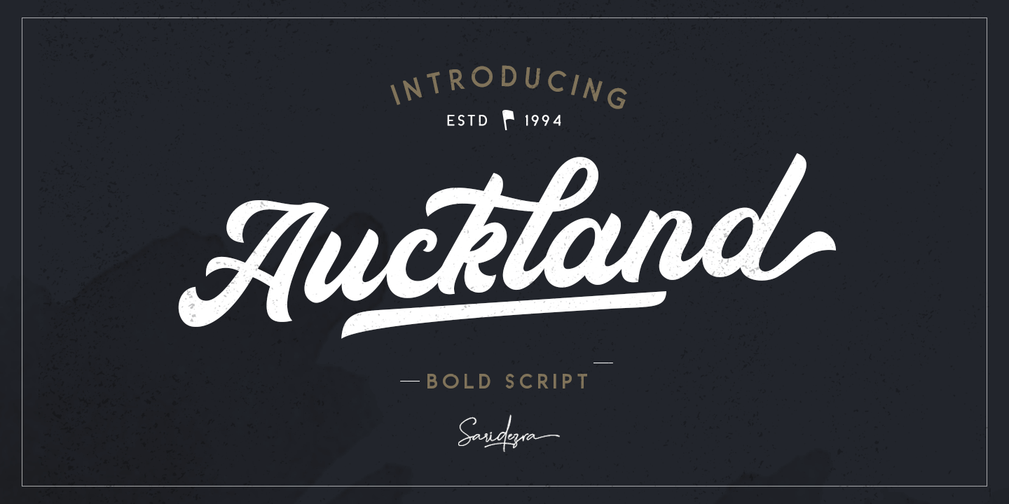 Auckland Script