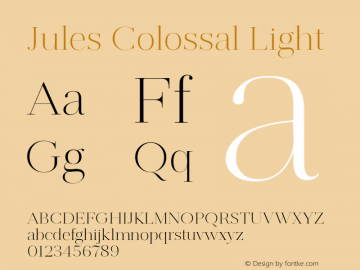 Jules Colossal