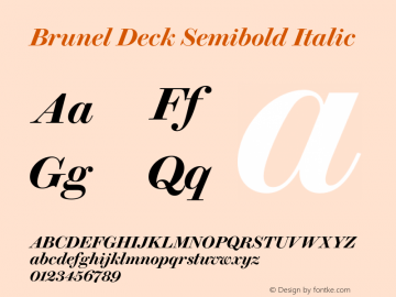 Brunel Deck