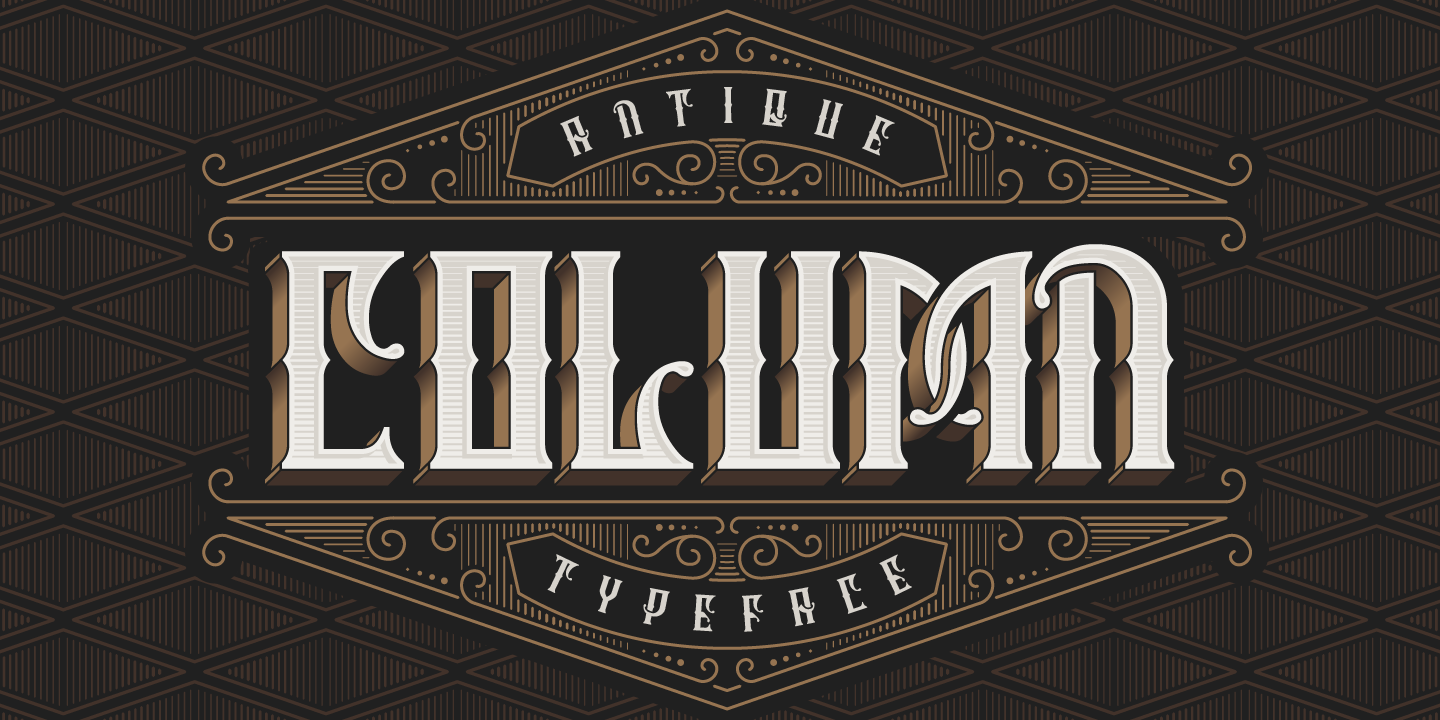 Column Text Design Column Typeface: download for free and install for your website or ...