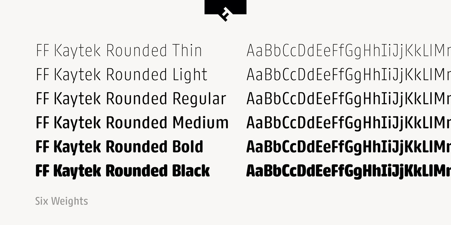 Ff Rounded Fonts FF Kaytek Rounded: download for free and install for your website or ...