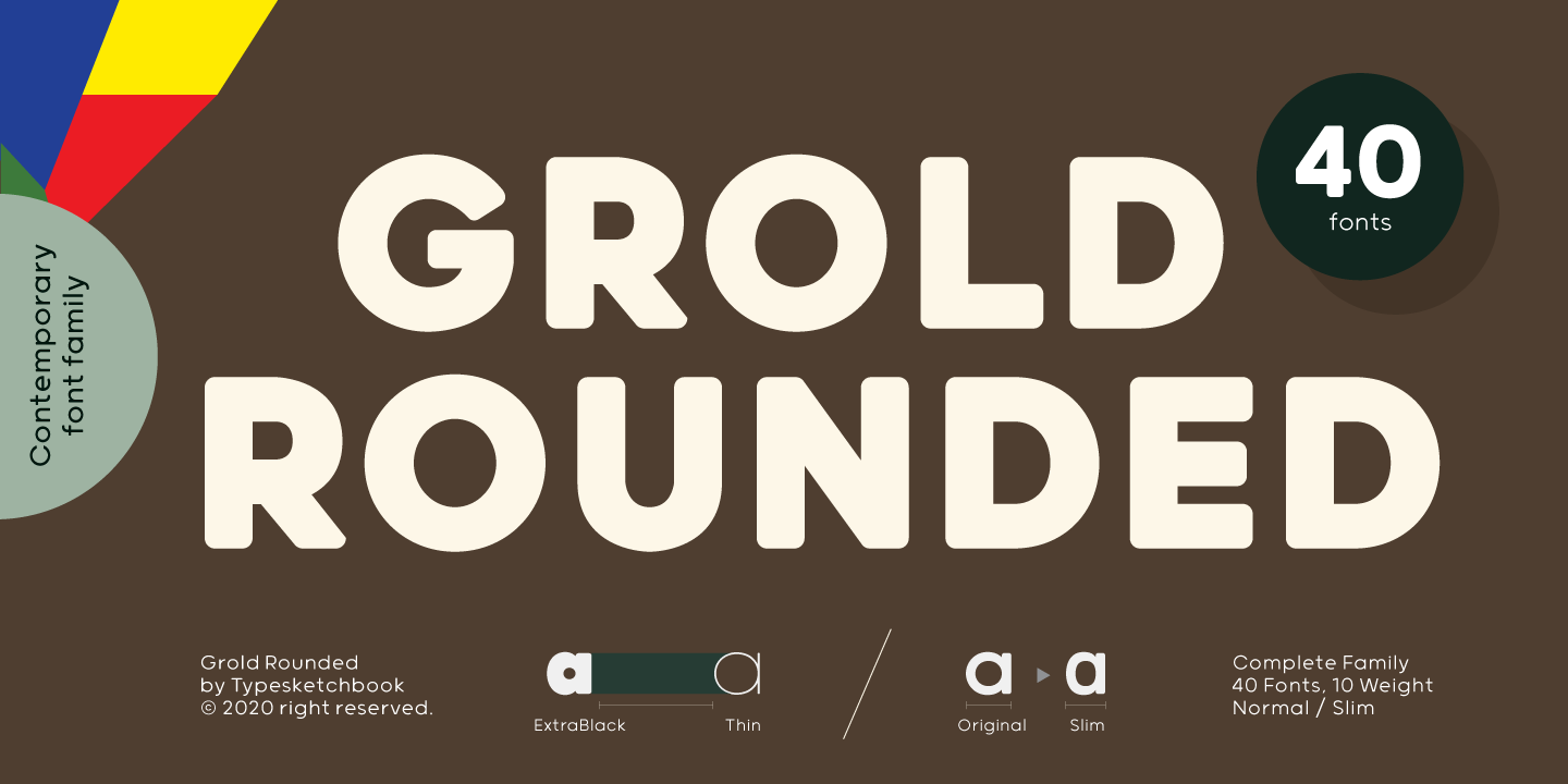 Round Script Fonts Free Grold Rounded: download for free and install for your website or Photoshop.