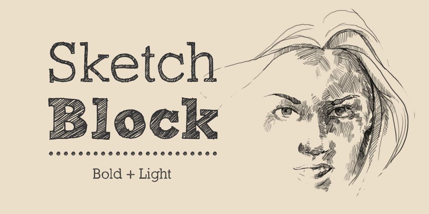 Sketch Block Font  Download Free for Desktop  Webfont