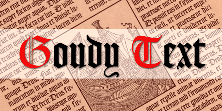Goudy Text