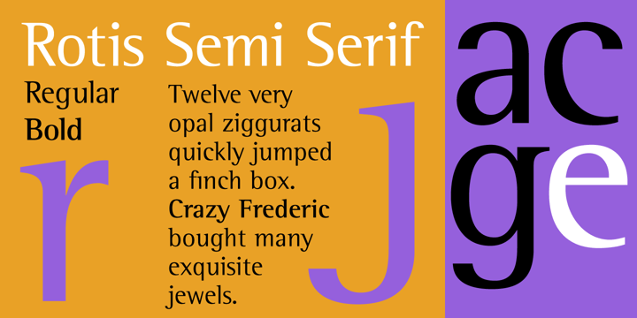 Rotis Semi Sans
