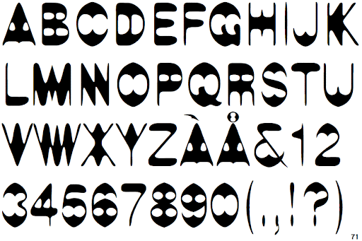 Linotype Alphabat