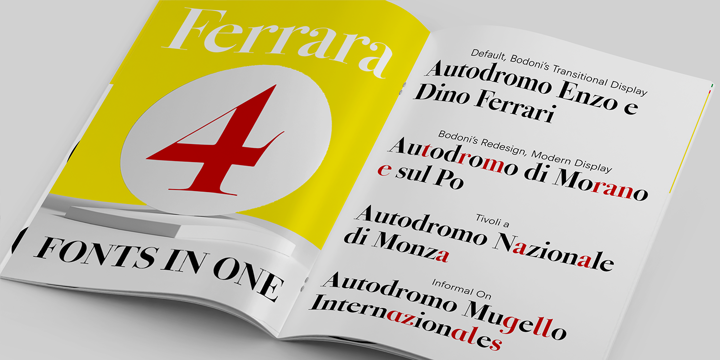 Bodoni Ferrara Poster
