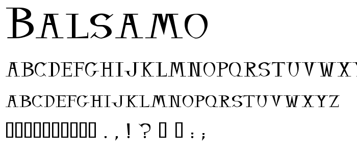 Balsamo