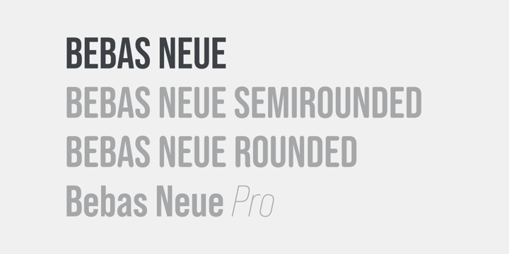 Bebas Neue SemiRounded