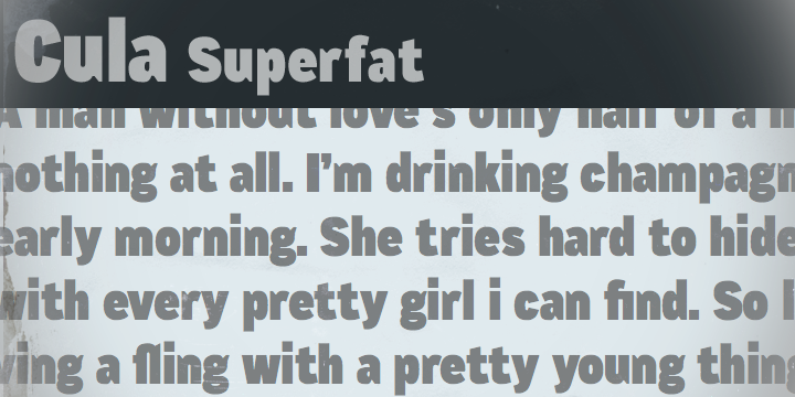 CA Cula Superfat