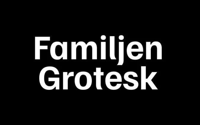 Familjen Grotesk