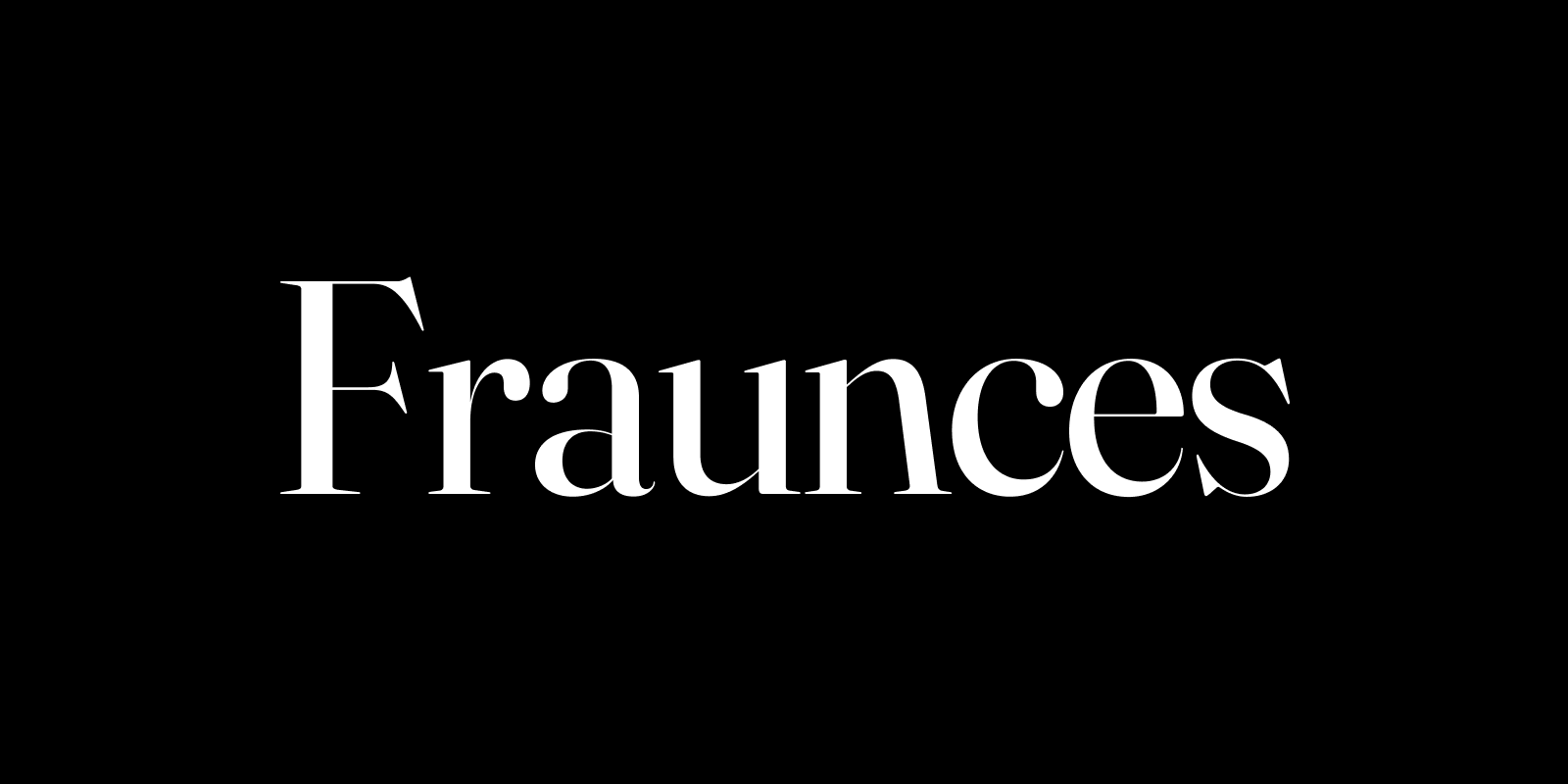 Fraunces