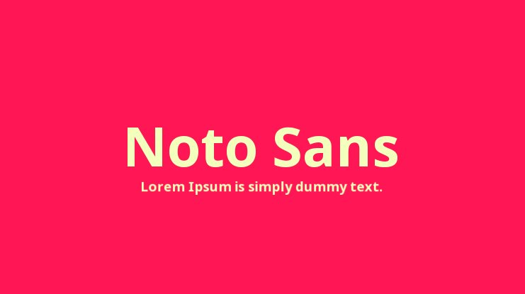 Noto Sans Display