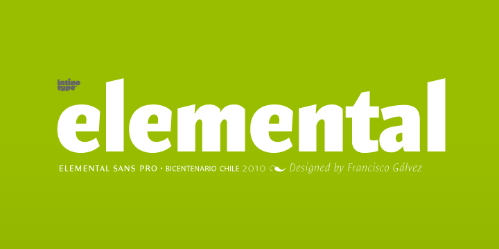 Elemental Sans Pro
