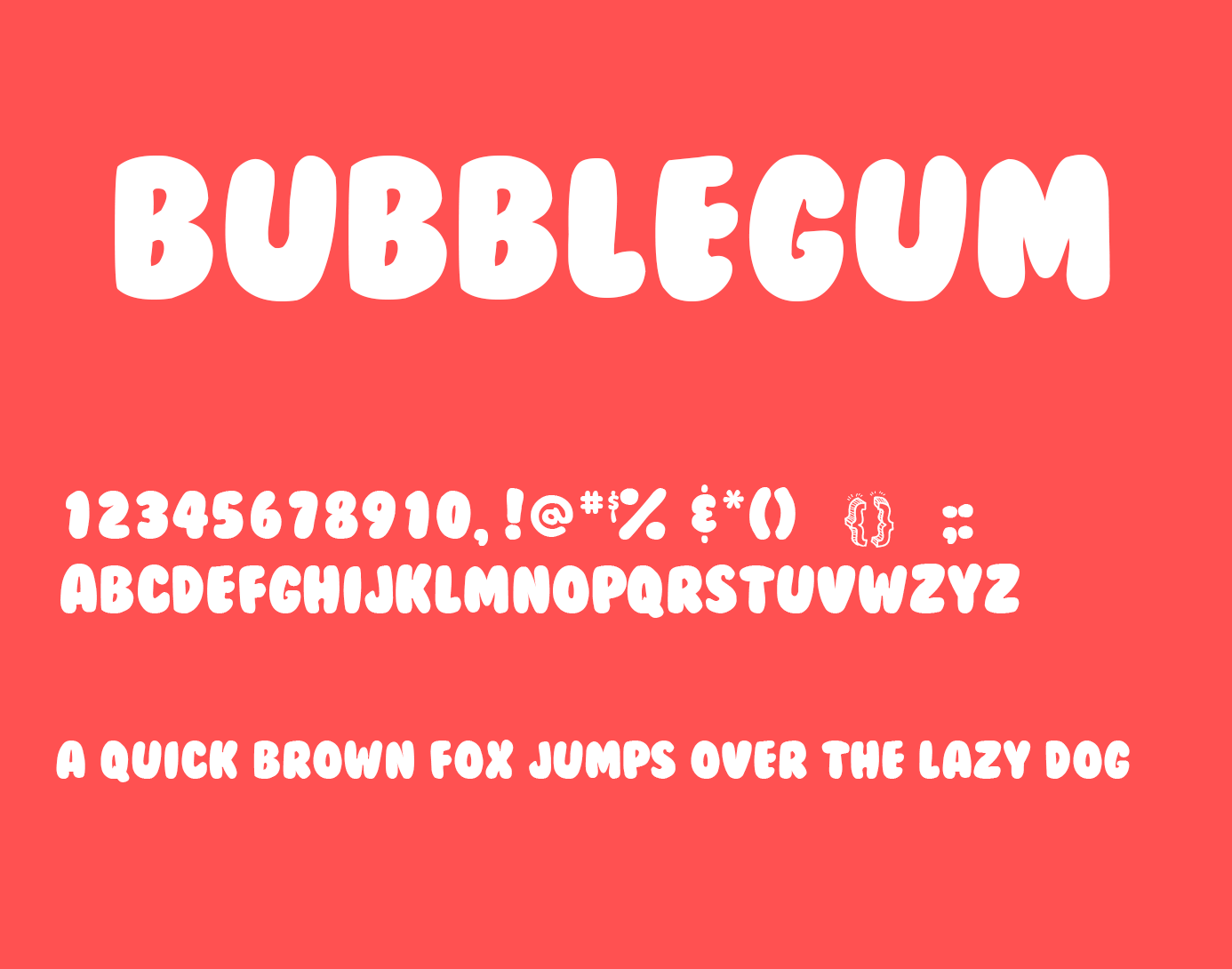 BubbleGum: download for free and install for your website or Photoshop.