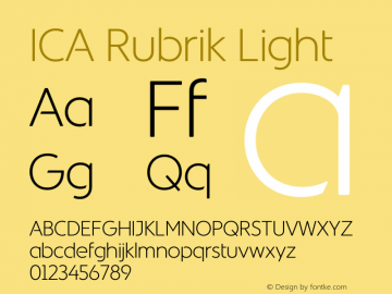 ICA Rubrik