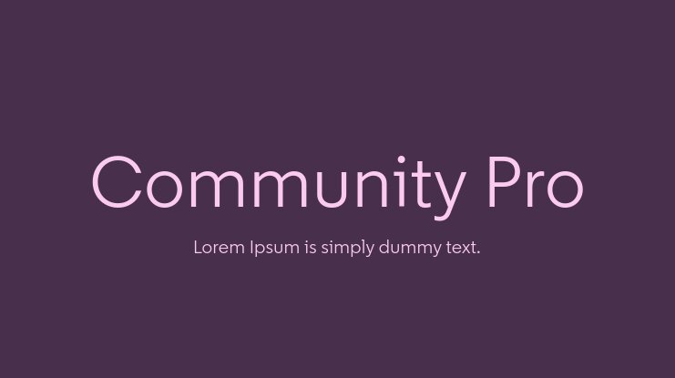 Community Pro