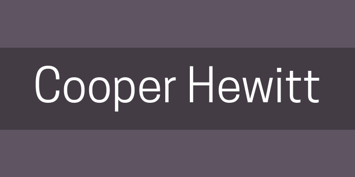 Cooper Hewitt
