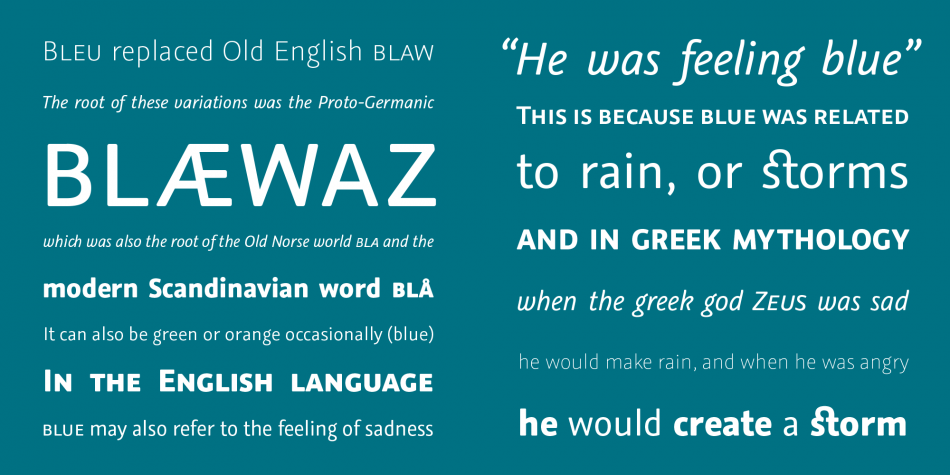 Graublau Sans Display