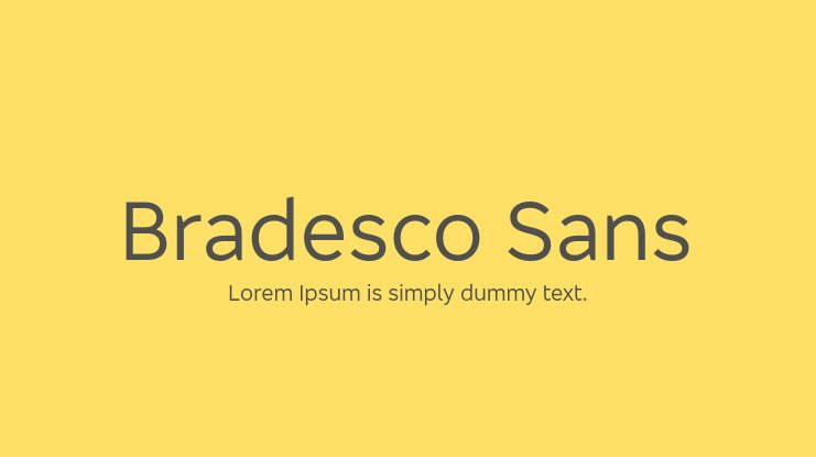 Bradesco Sans Condensed