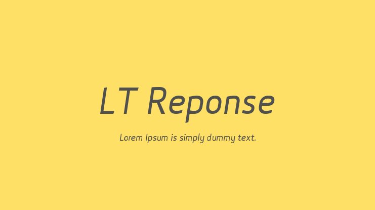 LT Reponse