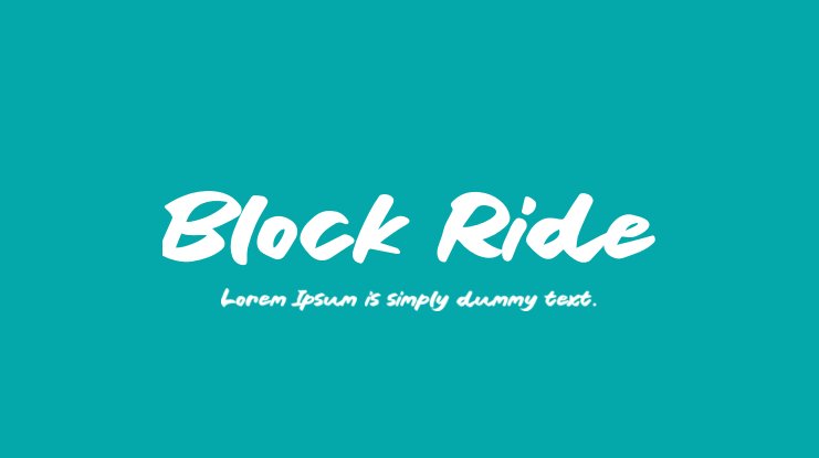 Block Ride