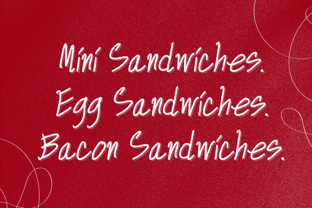 Mini Sandwiches