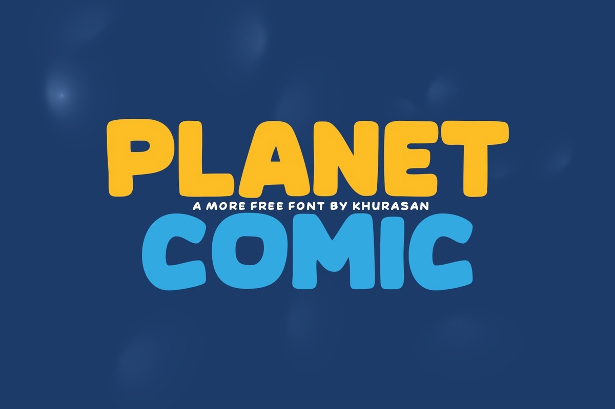 Planet Comic: Download For Free And Install For Your Website Or Photoshop.