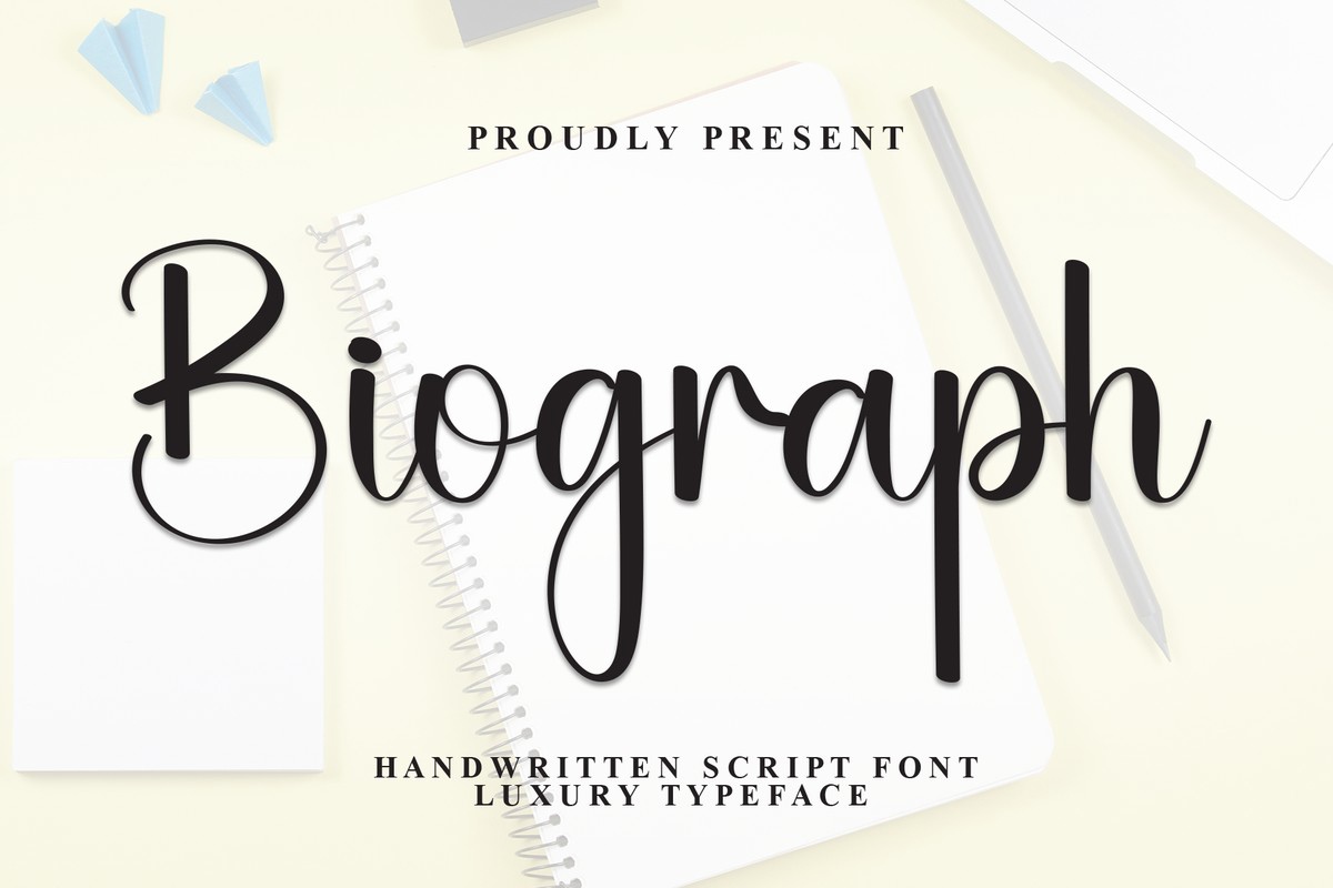 Biograph: Download For Free And Install For Your Website Or Photoshop.