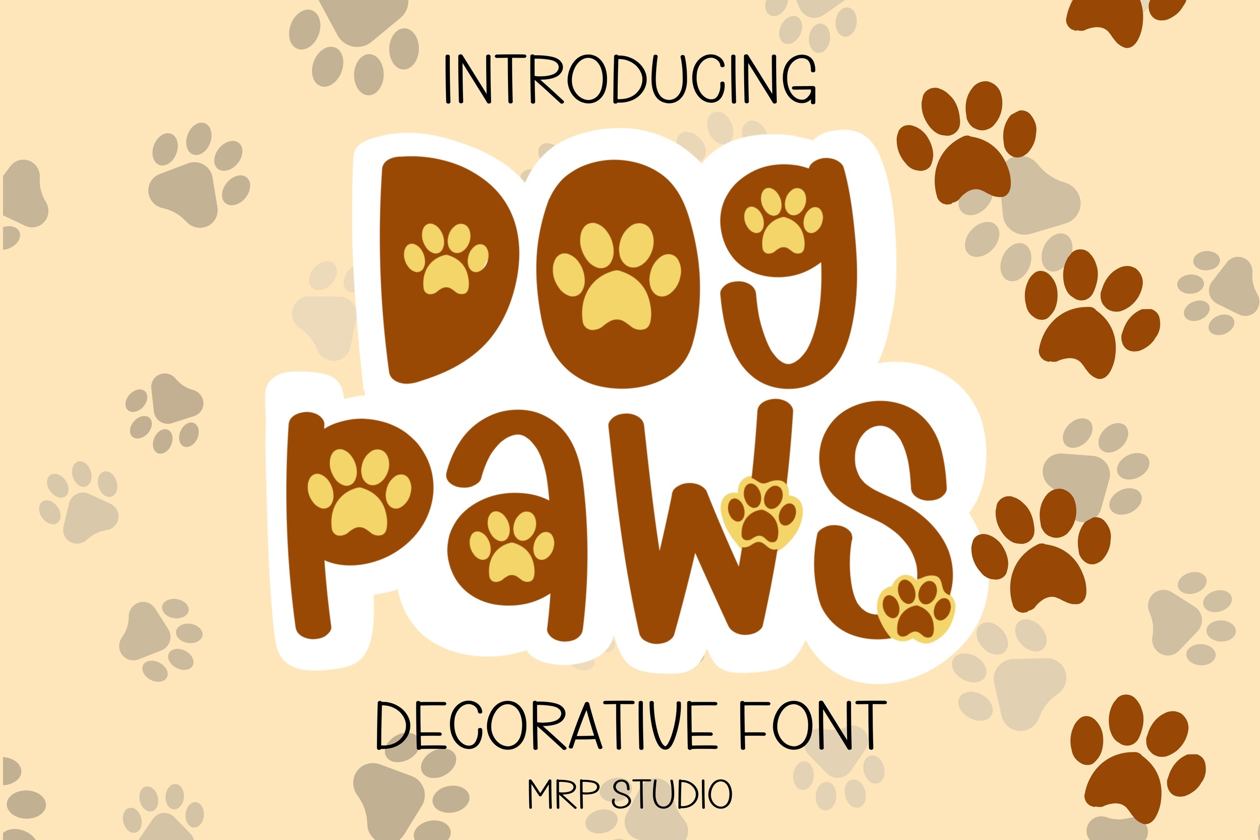 Dog Paws: download for free and install for your website or Photoshop.