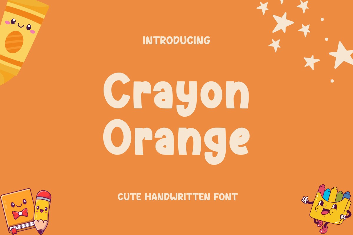 Crayon Orange